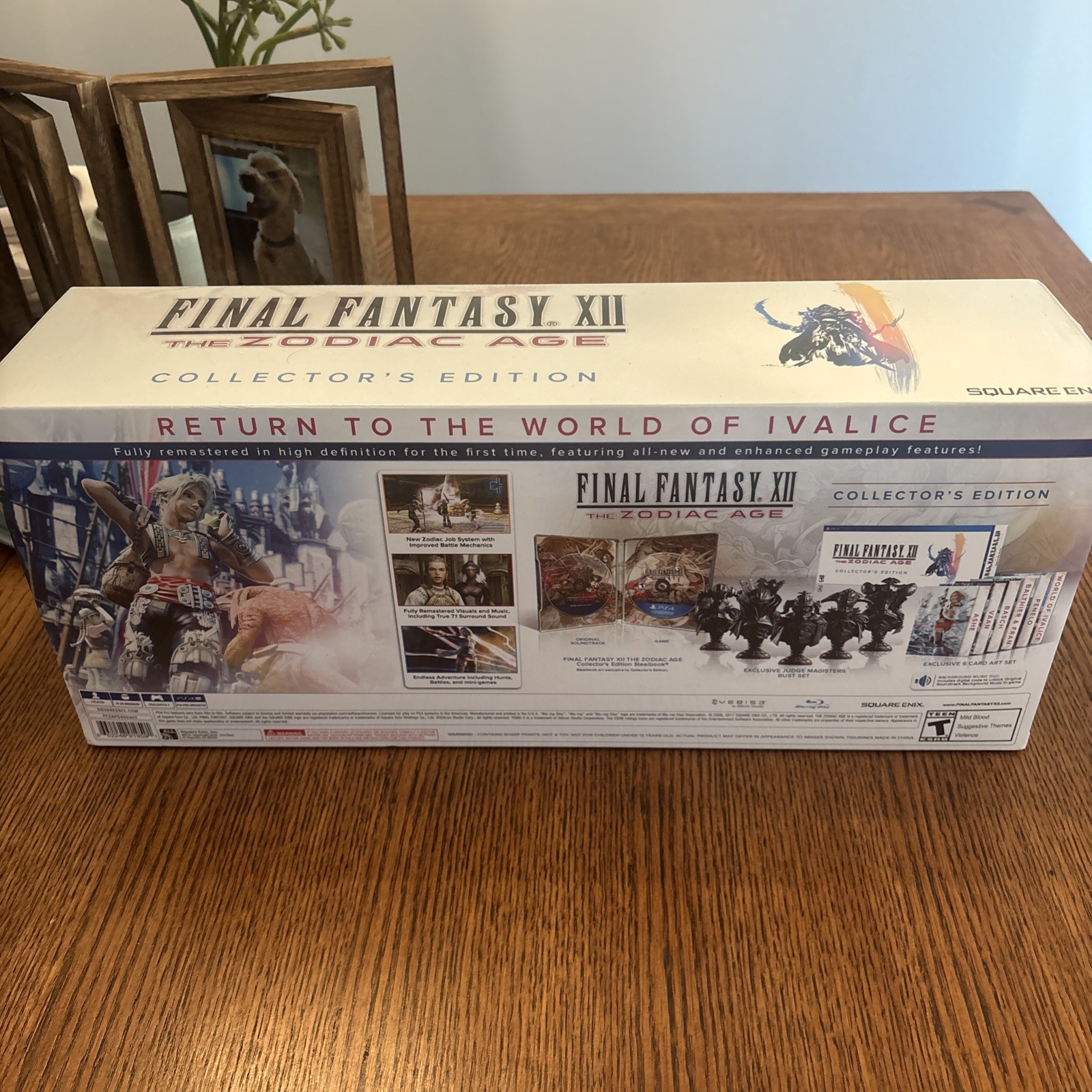 Final Fantasy XII Zodiac Age Collector’s Edition NO steel book