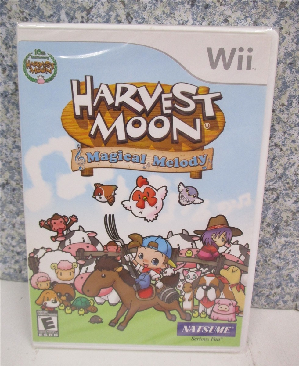 Video Game Wii Harvest Moon Magical Melody NEW SEALED