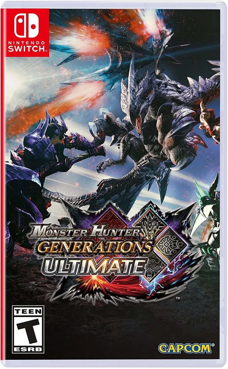 Monster Hunter Generations Ultimate Switch Brand New Game (2018 Action RPG)
