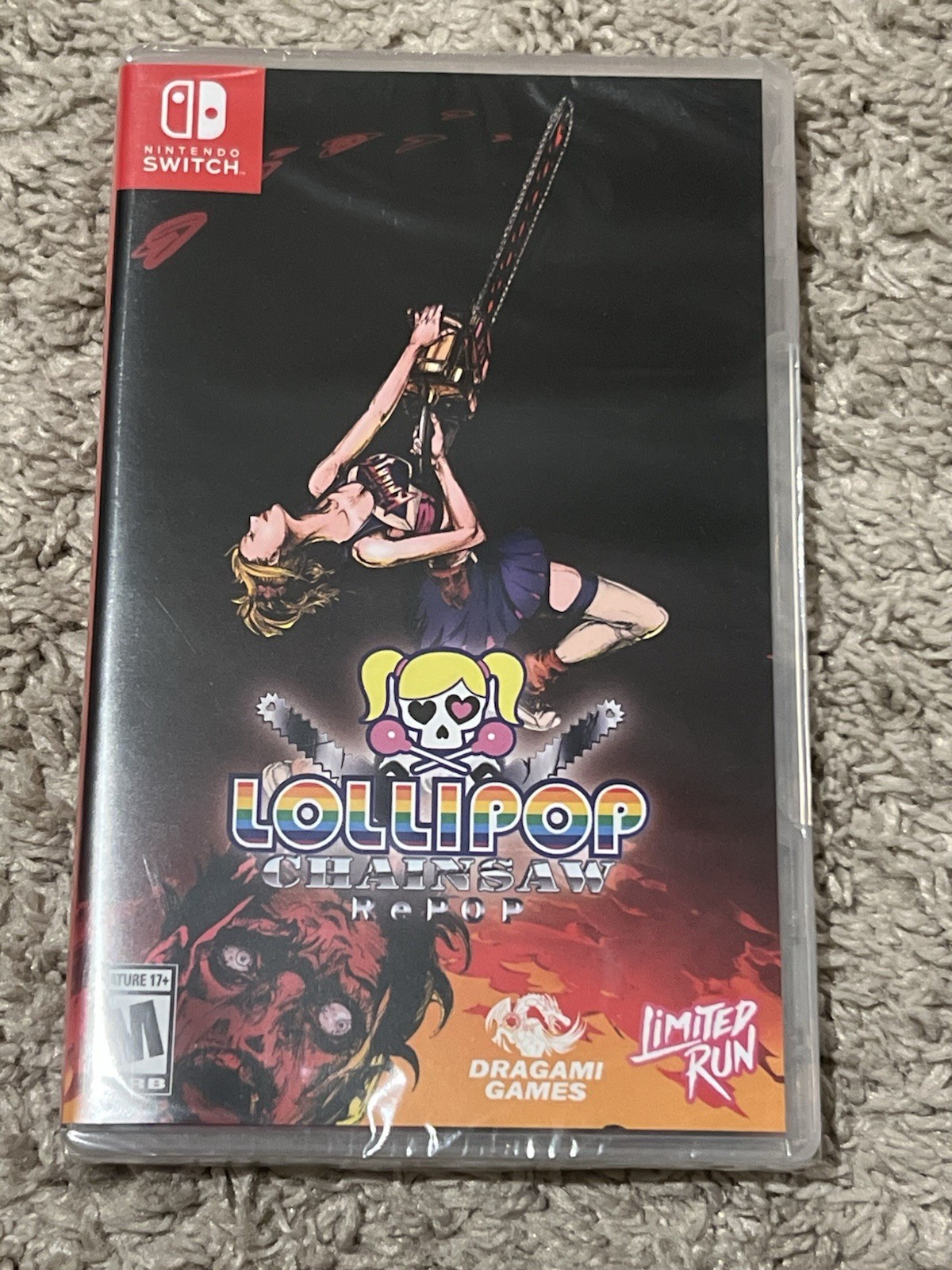 Lollipop Chainsaw RePOP – LRG SoHo Pop Up Cover – Nintendo Switch – New/Sealed