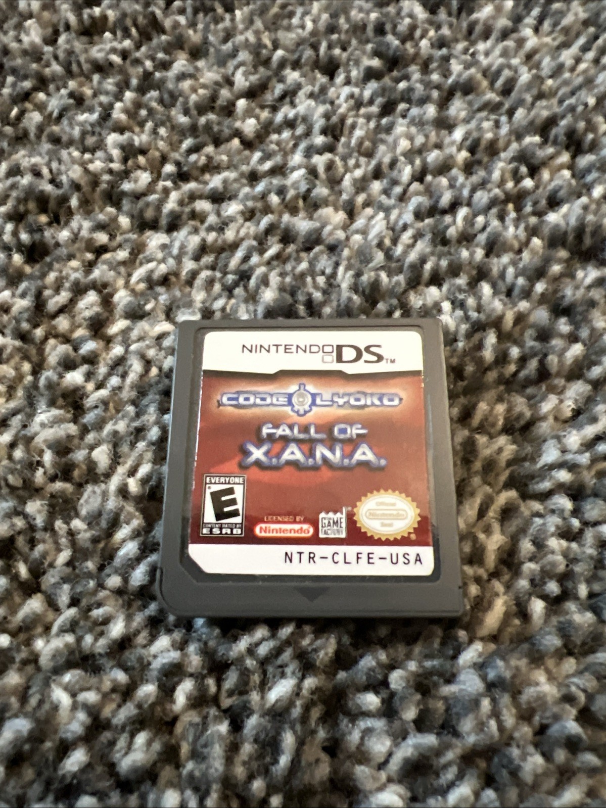 Code Lyoko: Fall of X.A.N.A. (Nintendo DS, 2008) Authentic Tested Xana