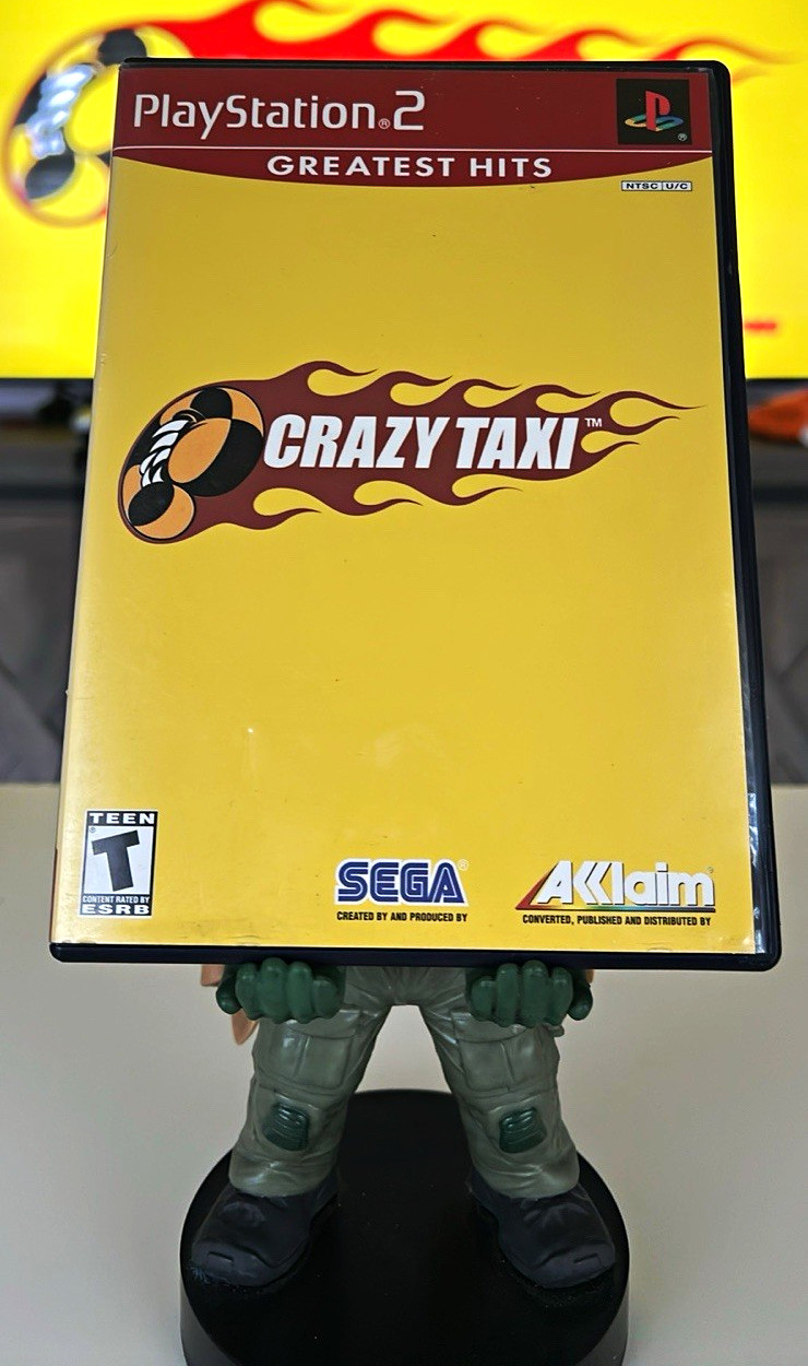 Crazy Taxi Greatest Hits (PS2) CIB Very Clean Disc