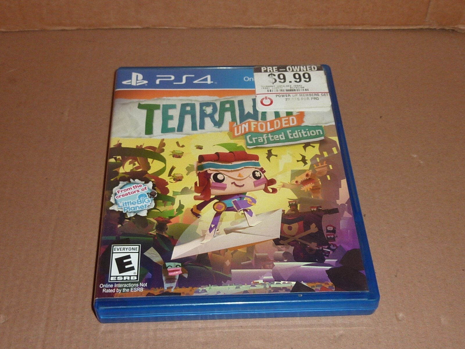 Tearaway Unfolded: Crafted Edition (Sony PlayStation 4, 2015)