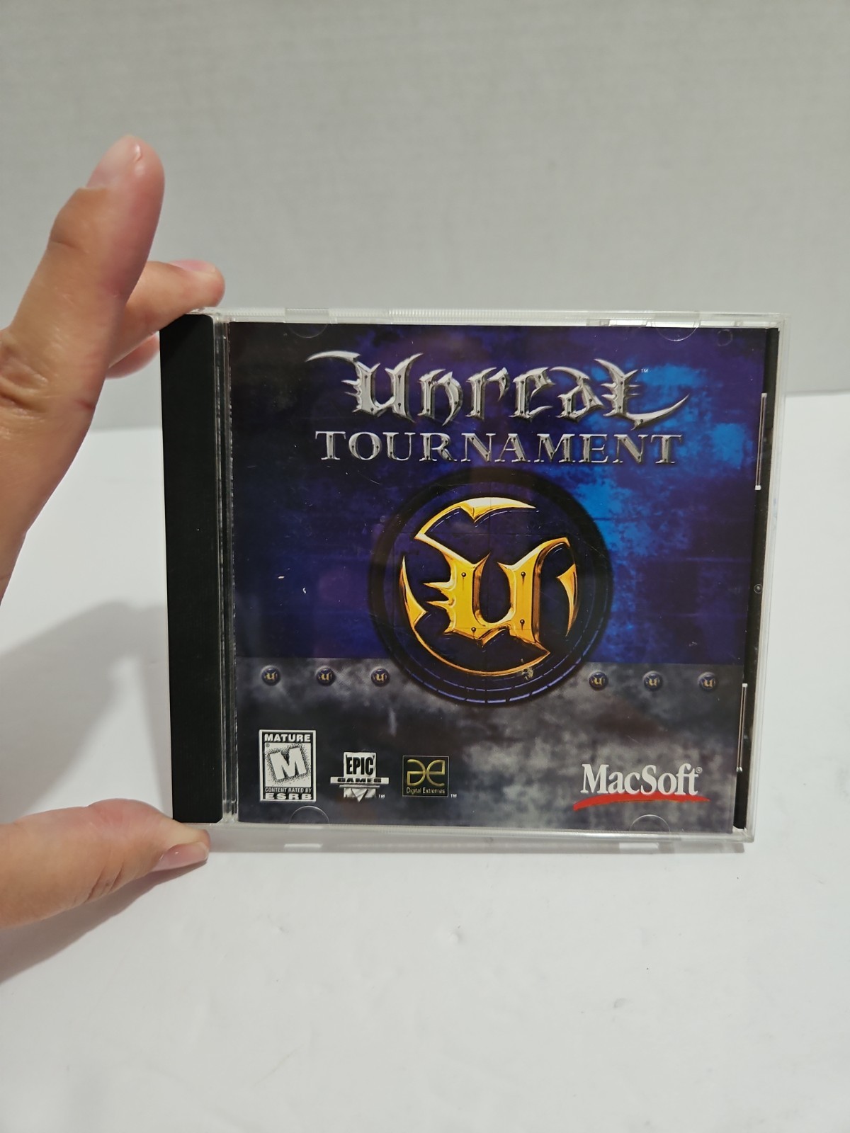 Unreal Tournament PC CD-ROM Big Box Vintage FPS Epic Games / GT Interactive 1999