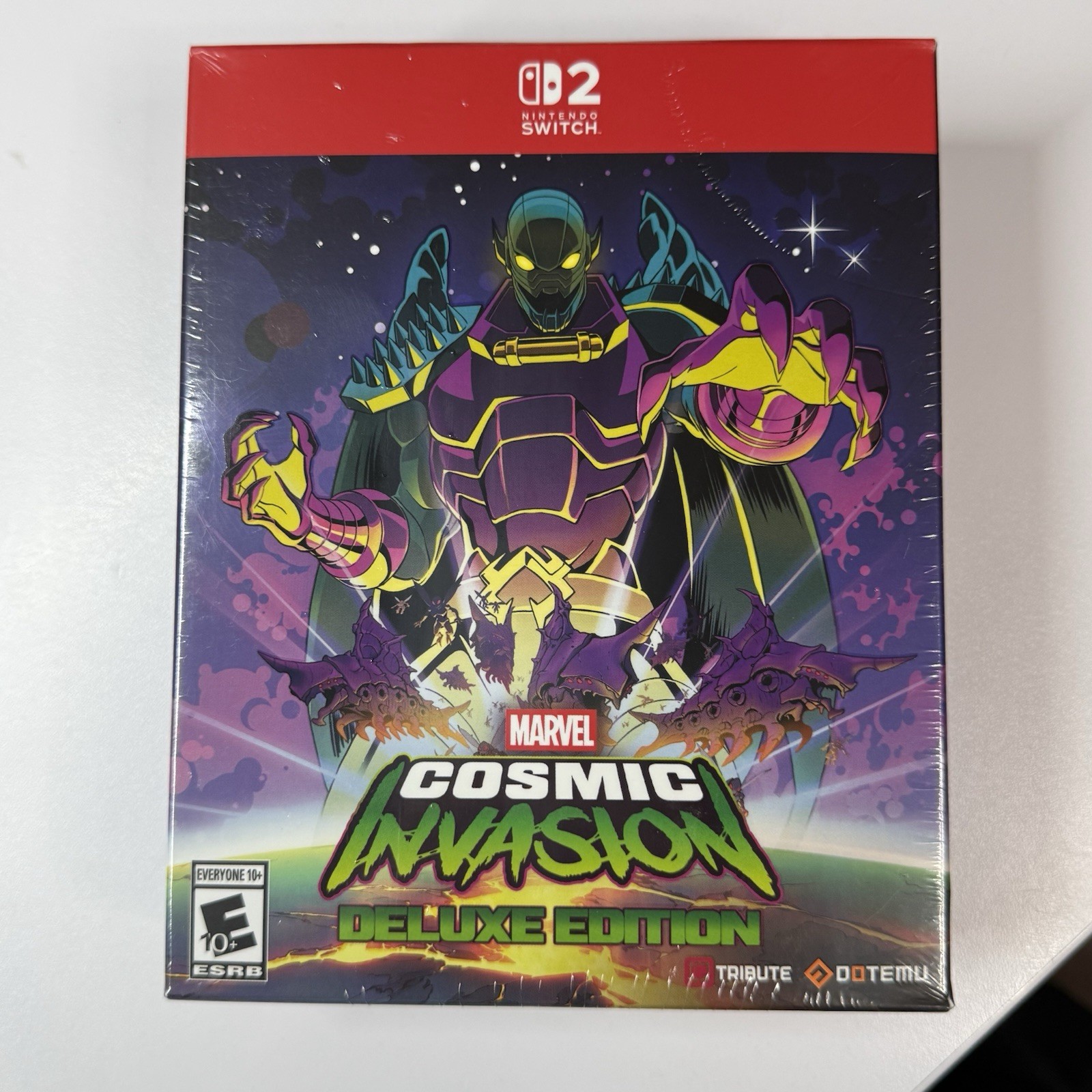 Marvel Cosmic Invasion Deluxe Edition Nintendo Switch Steelbook Poster 2025