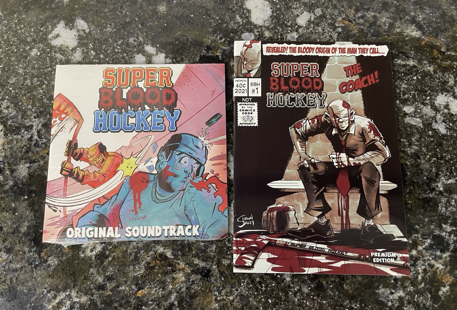 Super Blood Hockey – Nintendo Switch – Premium Edition #1 RARE!!