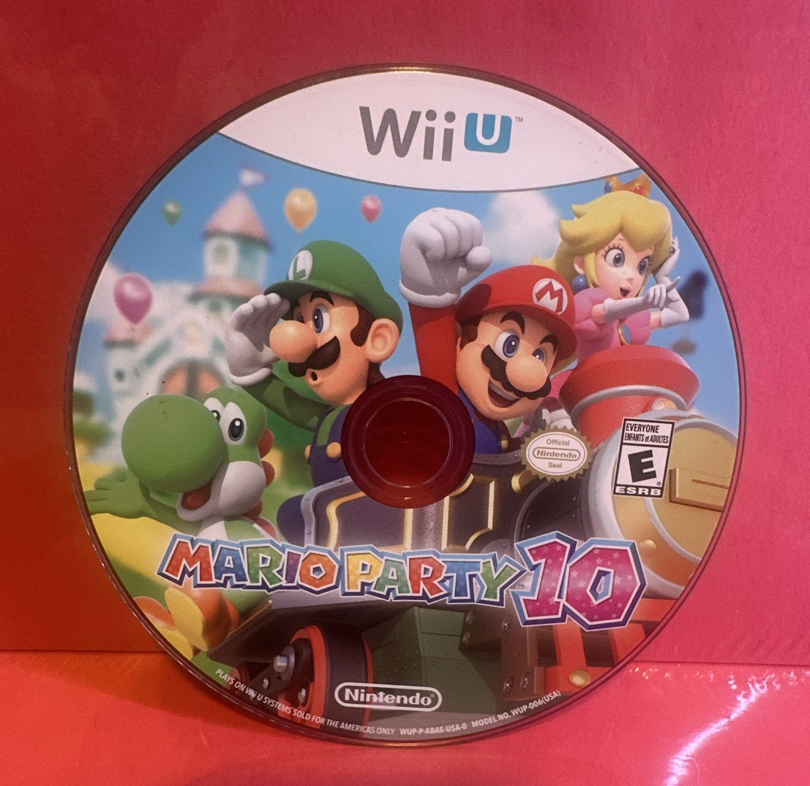 Nintendo Mario Party 10 Mario Party Series Nintendo Wii U E NTSC-U/C Disc Only