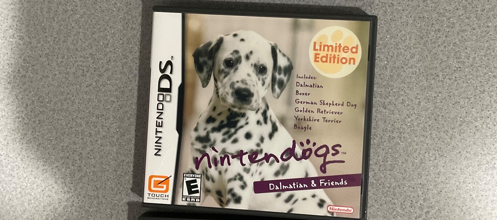 Nintendogs: Dalmatian & Friends (Nintendo DS, 2006) – European Version