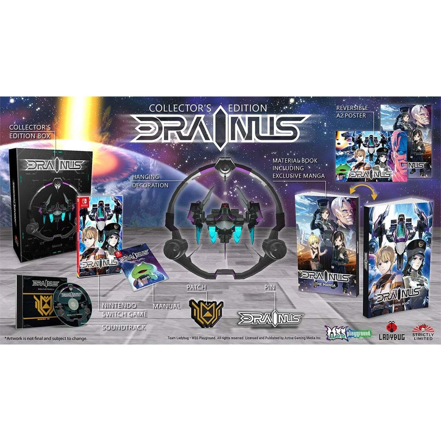Drainus – Collector’s Edition [Sony Nintendo Switch] NEW