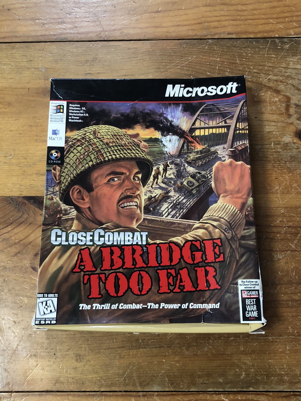 Microsoft Close Combat: A Bridge Too Far PC Big Box Computer Game – Complete