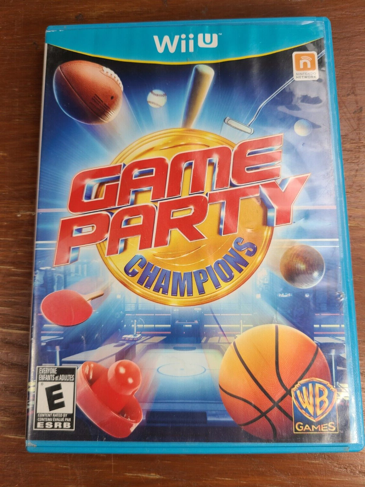 Game Party Champions (Nintendo Wii U, 2012) Complete w/ Manual CIB Tested