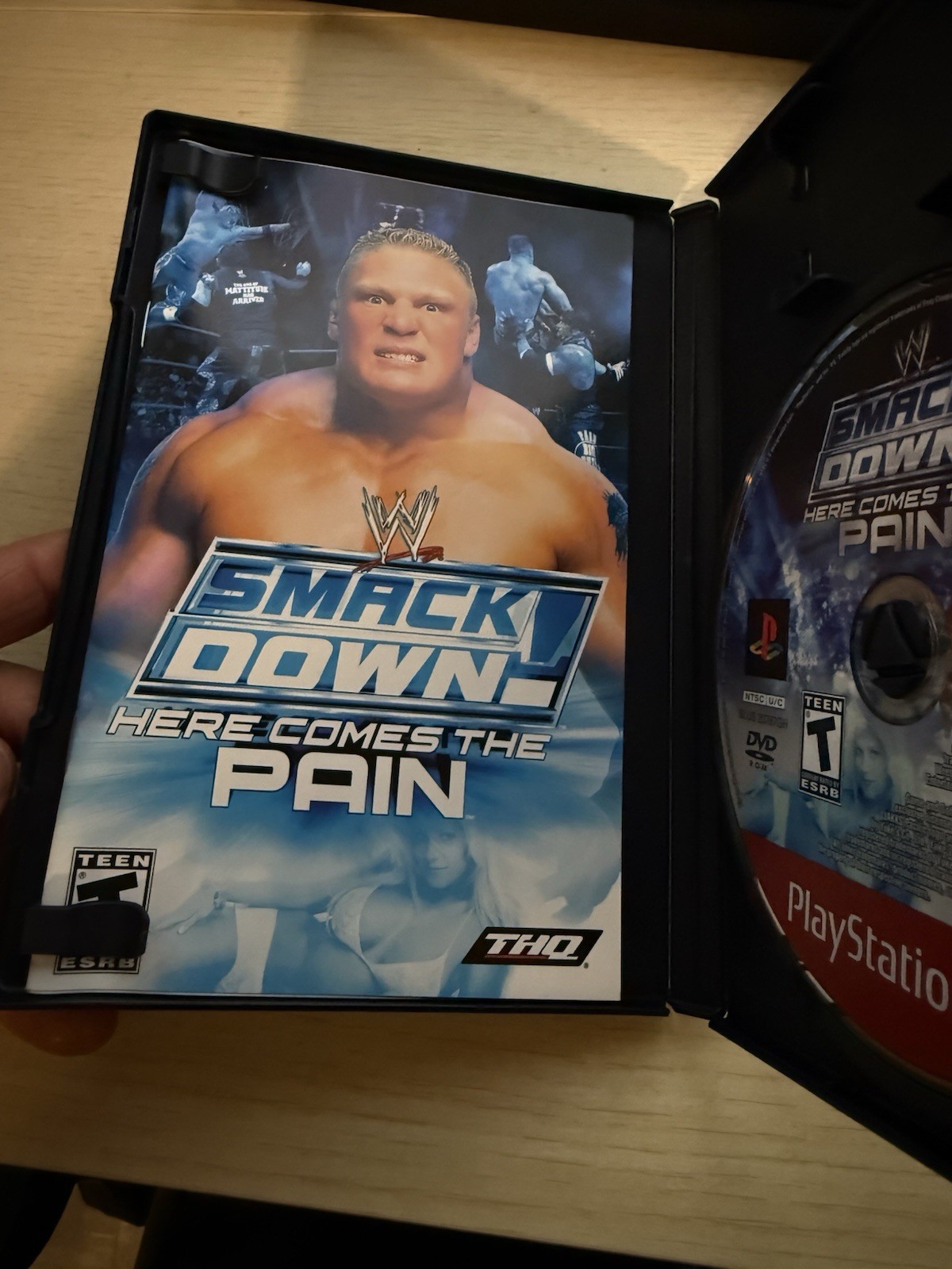 WWE SmackDown! Here Comes The Pain Greatest Hits PlayStation 2 PS2 Game TESTED
