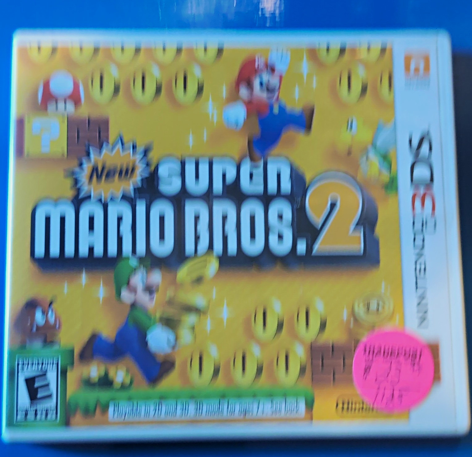 Nintendo New Super Mario Bros. 2 Nintendo 3DS CIB Manual