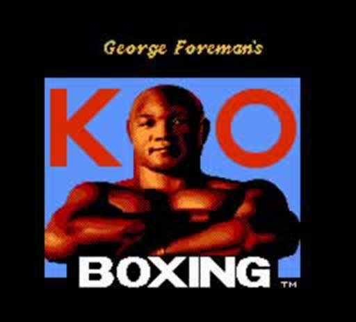 George Foreman’s K.O. Boxing – NES Nintendo KO