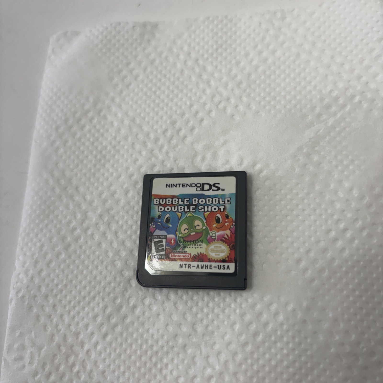 Bubble Bobble Double Shot (Nintendo DS, 2008) Tested Works