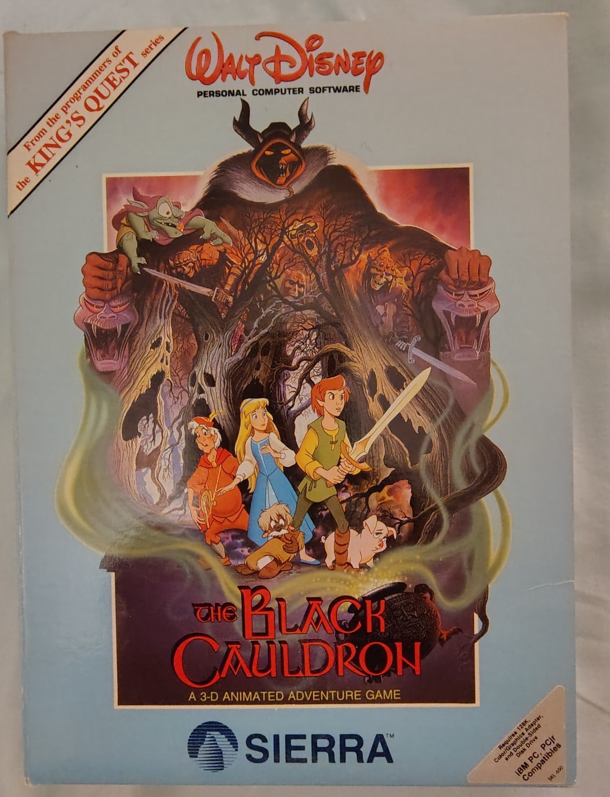 The Black Cauldron IBM 5.25, 1985)