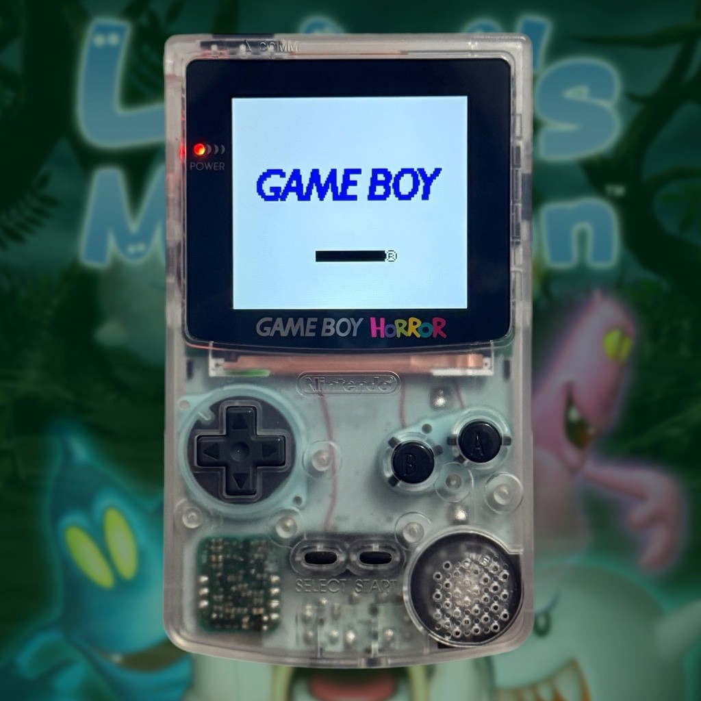 Luigi’s Mansion Gameboy Horror + IPS Screen Mod – Gameboy Color