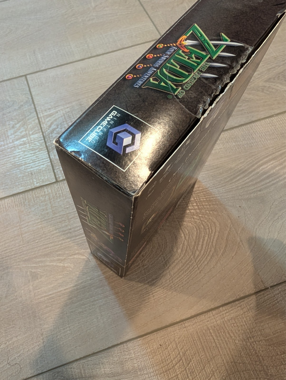The Legend of Zelda: Four Swords Adventures (GameCube, 2004) Big Box