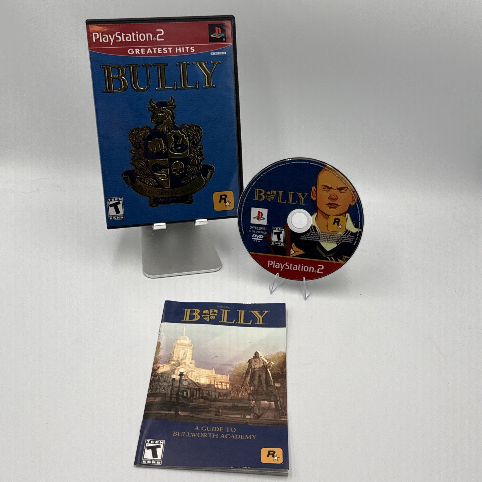 Bully [Greatest Hits] (Sony PlayStation 2 PS2, 2006) CIB Tested & Working