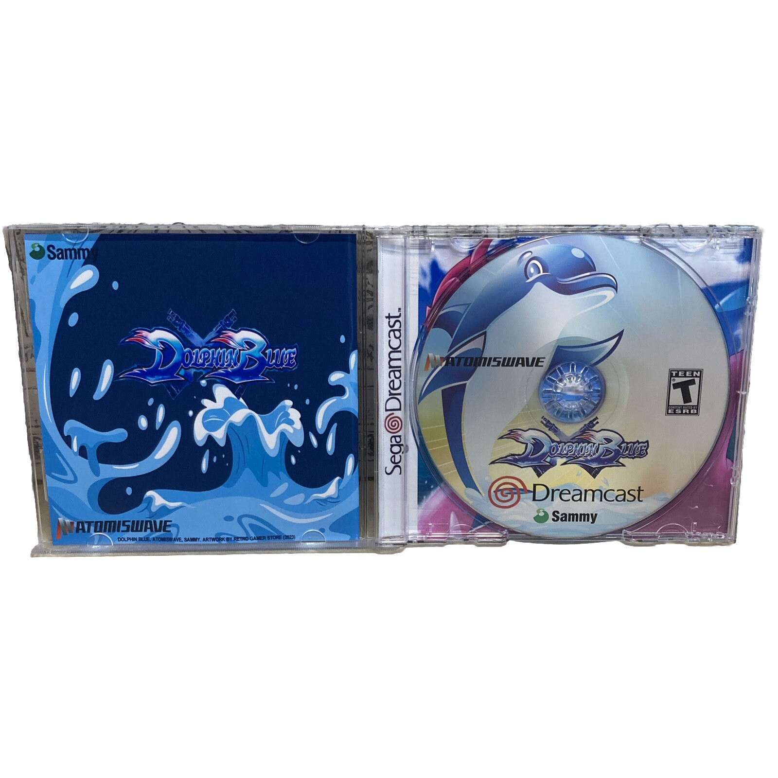 Dolphin Blue Sega Dreamcast
