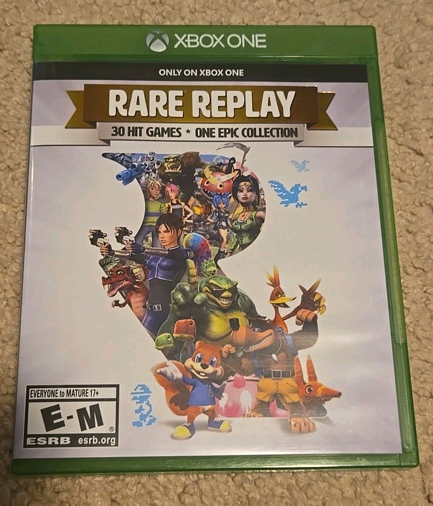 Rare Replay (Microsoft Xbox One, 2015) 30 Classic Games Conker Killer Instinct