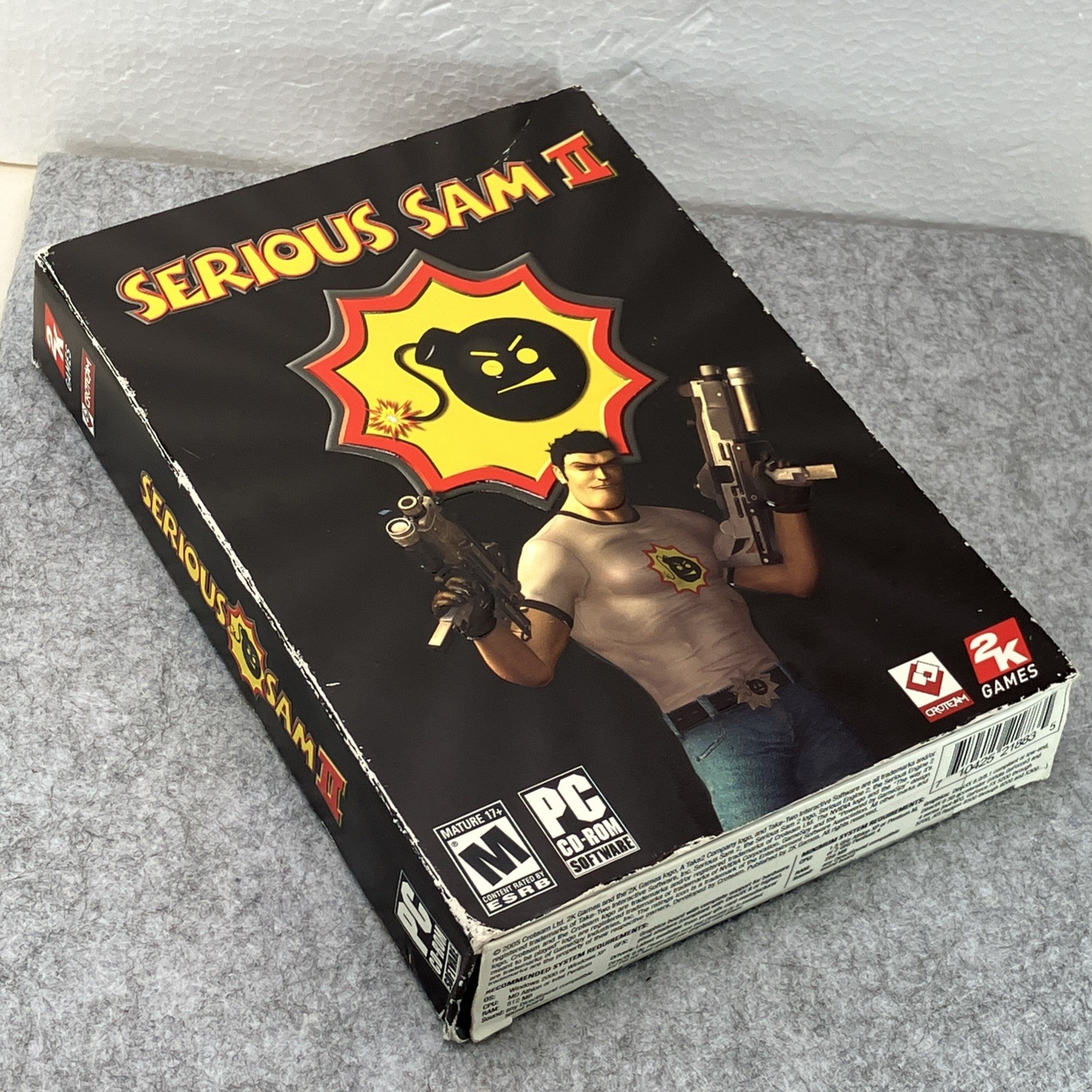 Serious Sam 2 PC CD-ROM, 4 Mint Condition Discs & Manual Mature 17+ 2 K Games