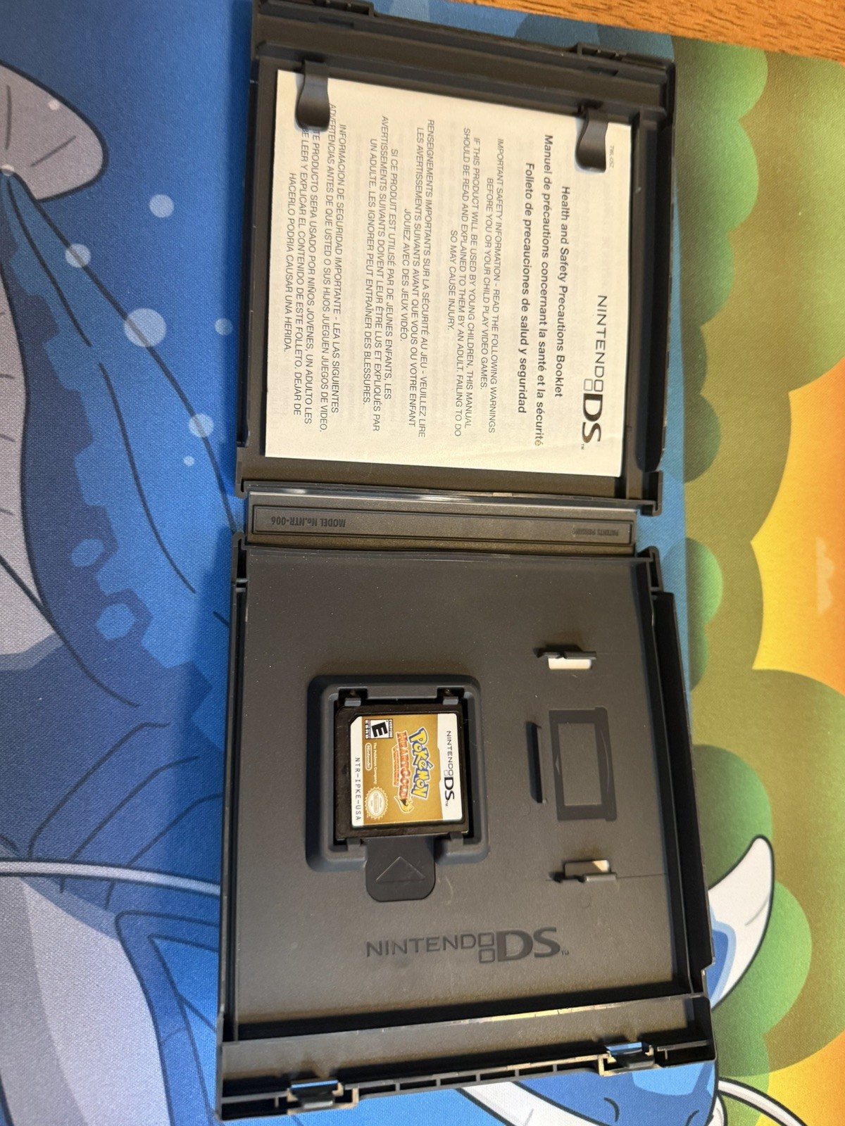 Pokemon HeartGold Ds Version Not for Resale CIB TESTED and WORKING