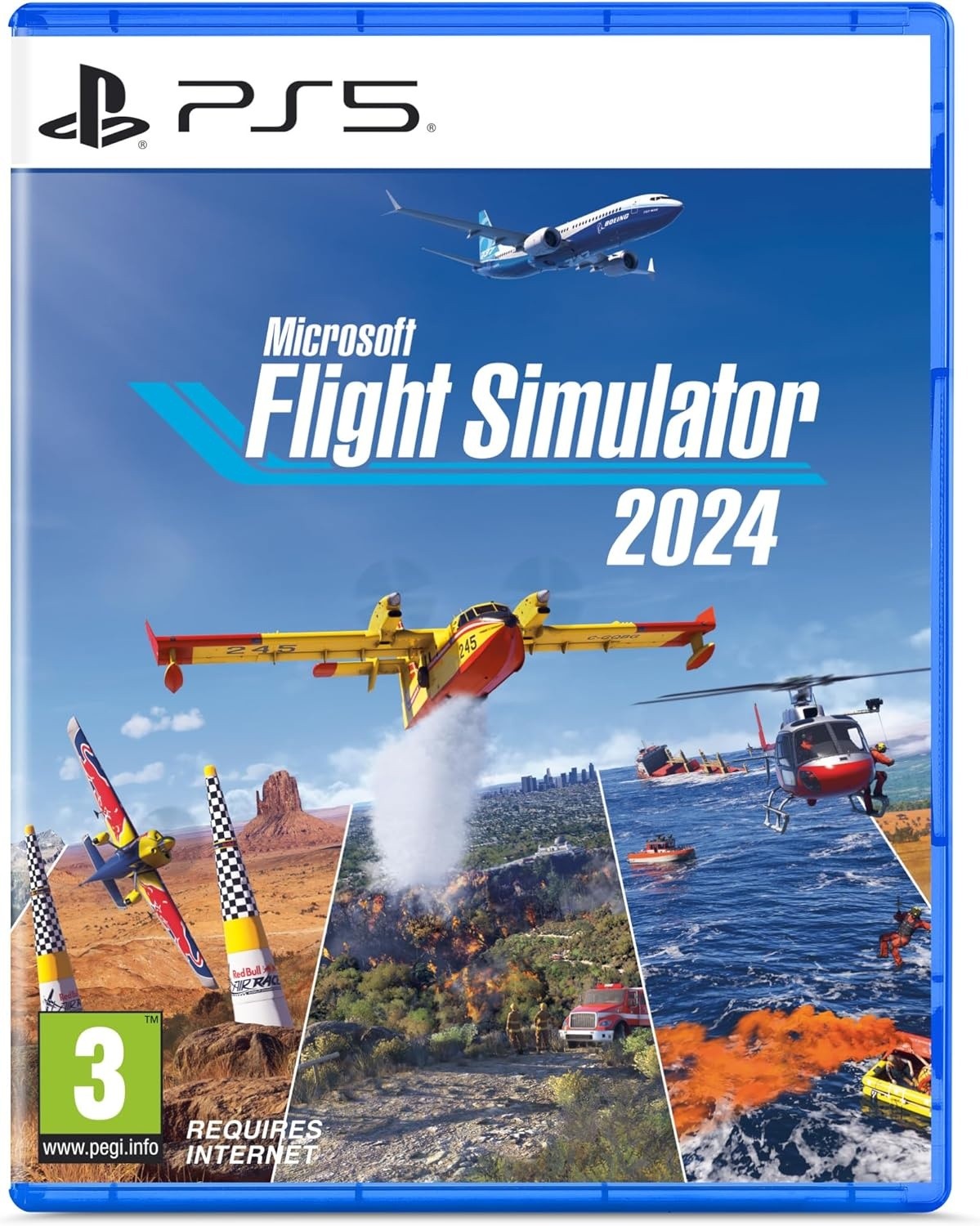 Microsoft Flight Simulator 2024 Juego Fisico para Sony PlayStation 5 PS5