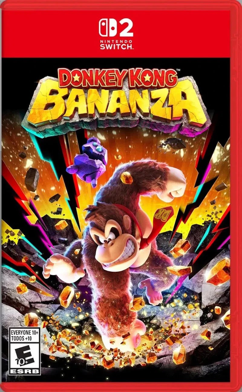 Donkey Kong Bananza Switch 2 Factory Sealed (US 2025 Platform)