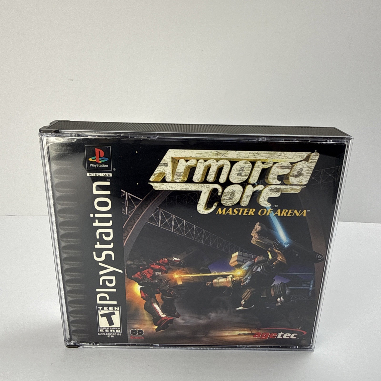 Armored Core Master of Arena (Sony PlayStation 1 PS1, 2000) CIB Complete In Box