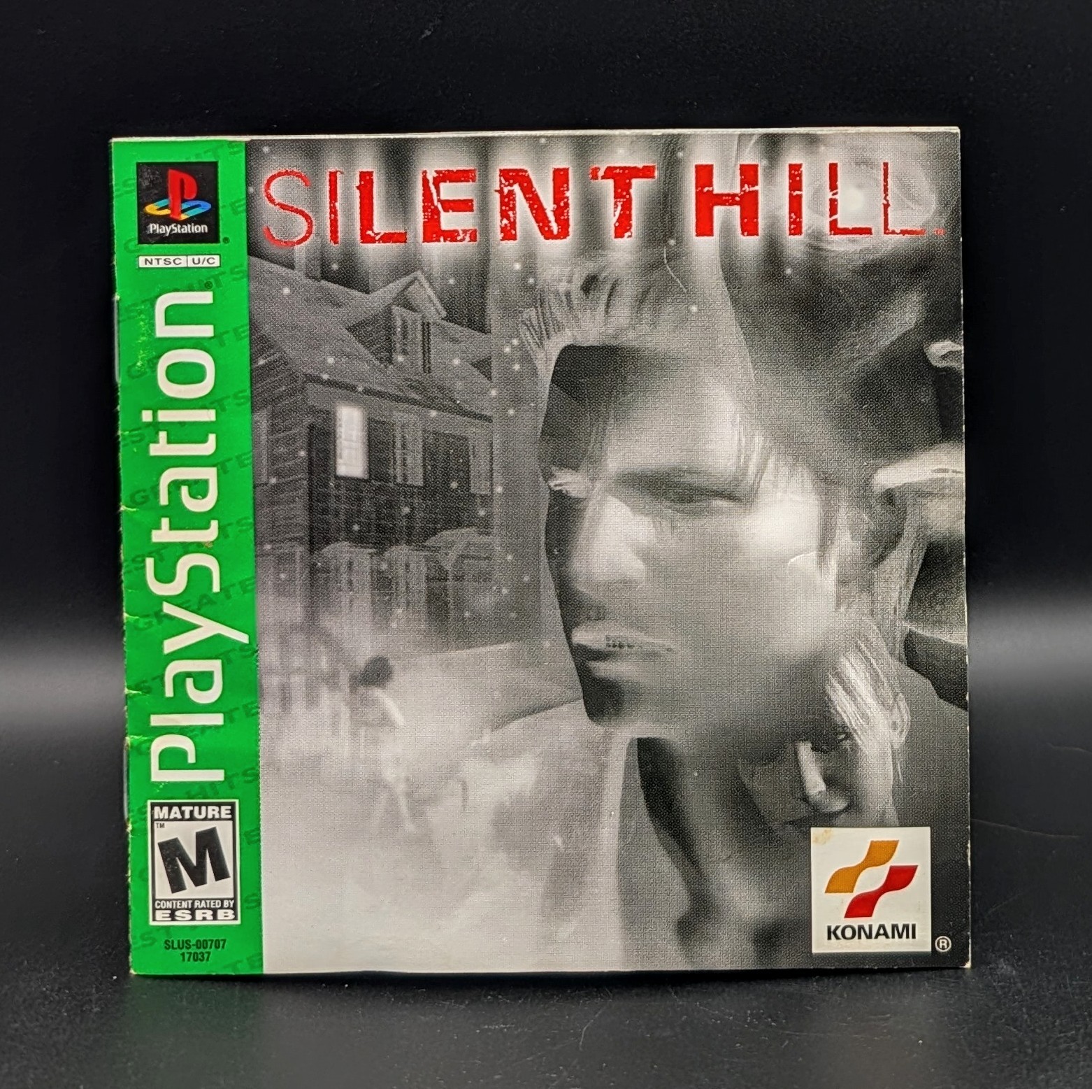 Silent Hill 1 PS1 PlayStation 1 Greatest Hits Manual Only No Game