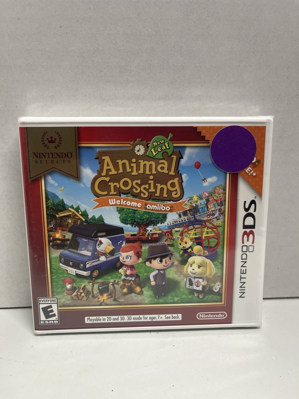 ANIMAL CROSSING: NEW LEAF WELCOME AMIIBO Nintendo 3DS GAME – NEW