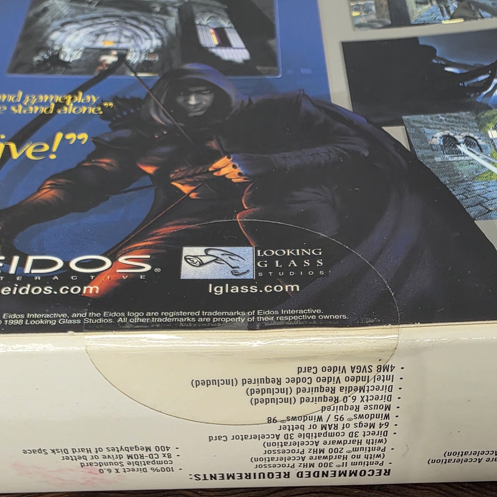 Eidos Computer Wargame Thief – The Dark Project Platinum Collection + Guide