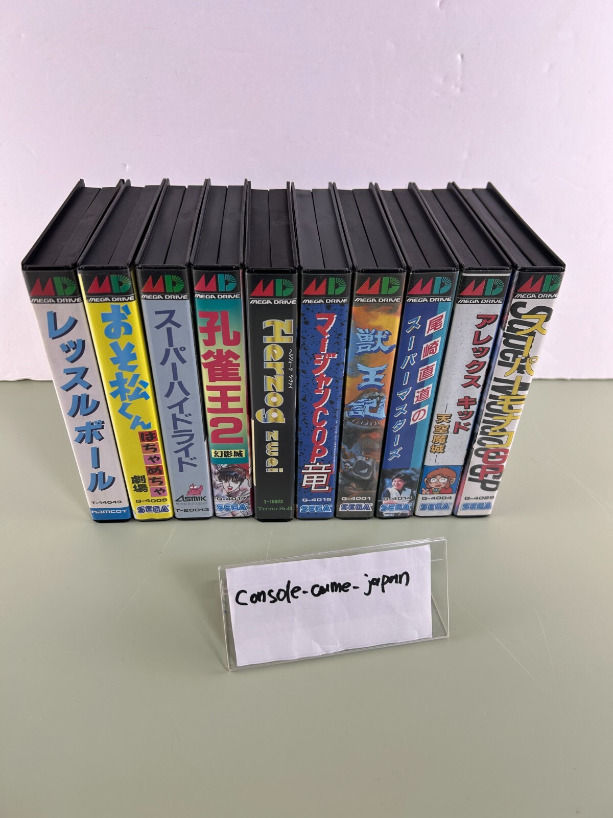 Lot of 10 SEGA GENESIS MEGA DRIVE GAME SOFT SET Osomatsu-san