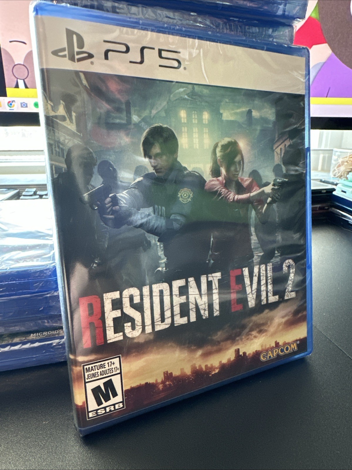 Brand New Factory Sealed Resident Evil 2 Sony PlayStation 5 PS5 Horror RE2 NIB