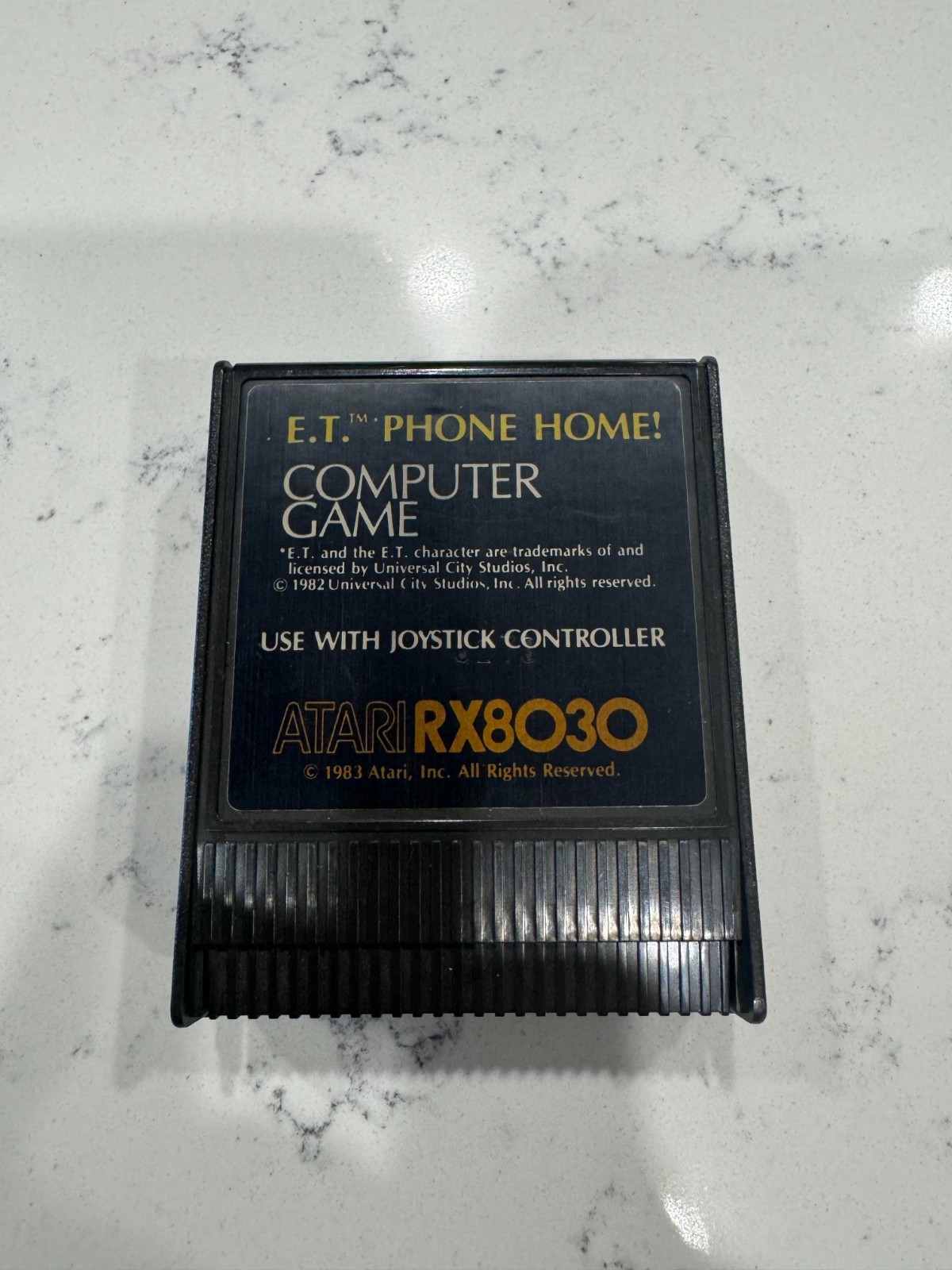E.T. Phone Home (1983) for Atari 400 800 XL XE — Computer Game Cartridge RX8030