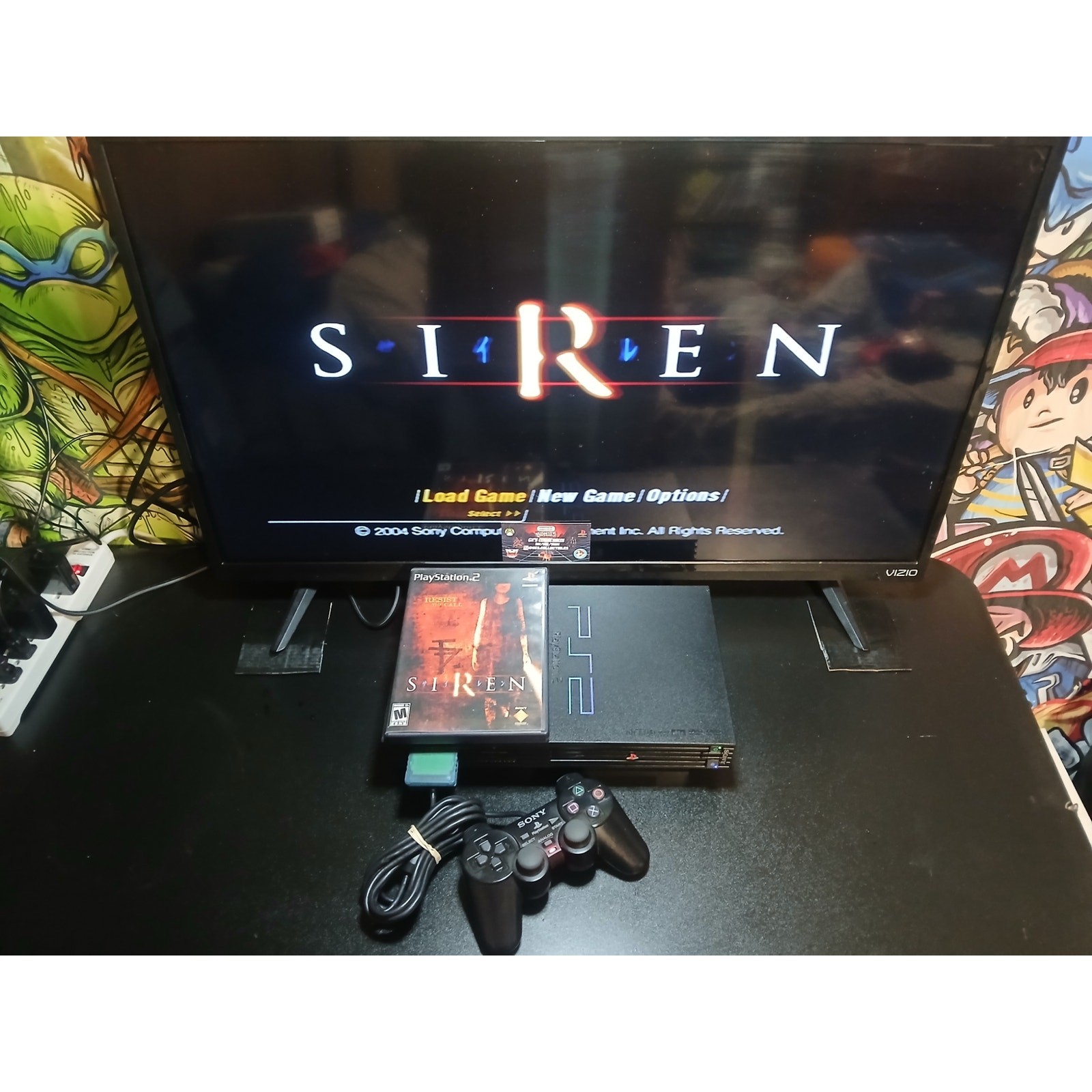 SONY PS2 SIREN GAME CIB MINT CONDISH TESTED WORKING FREE FAST SHIPPING