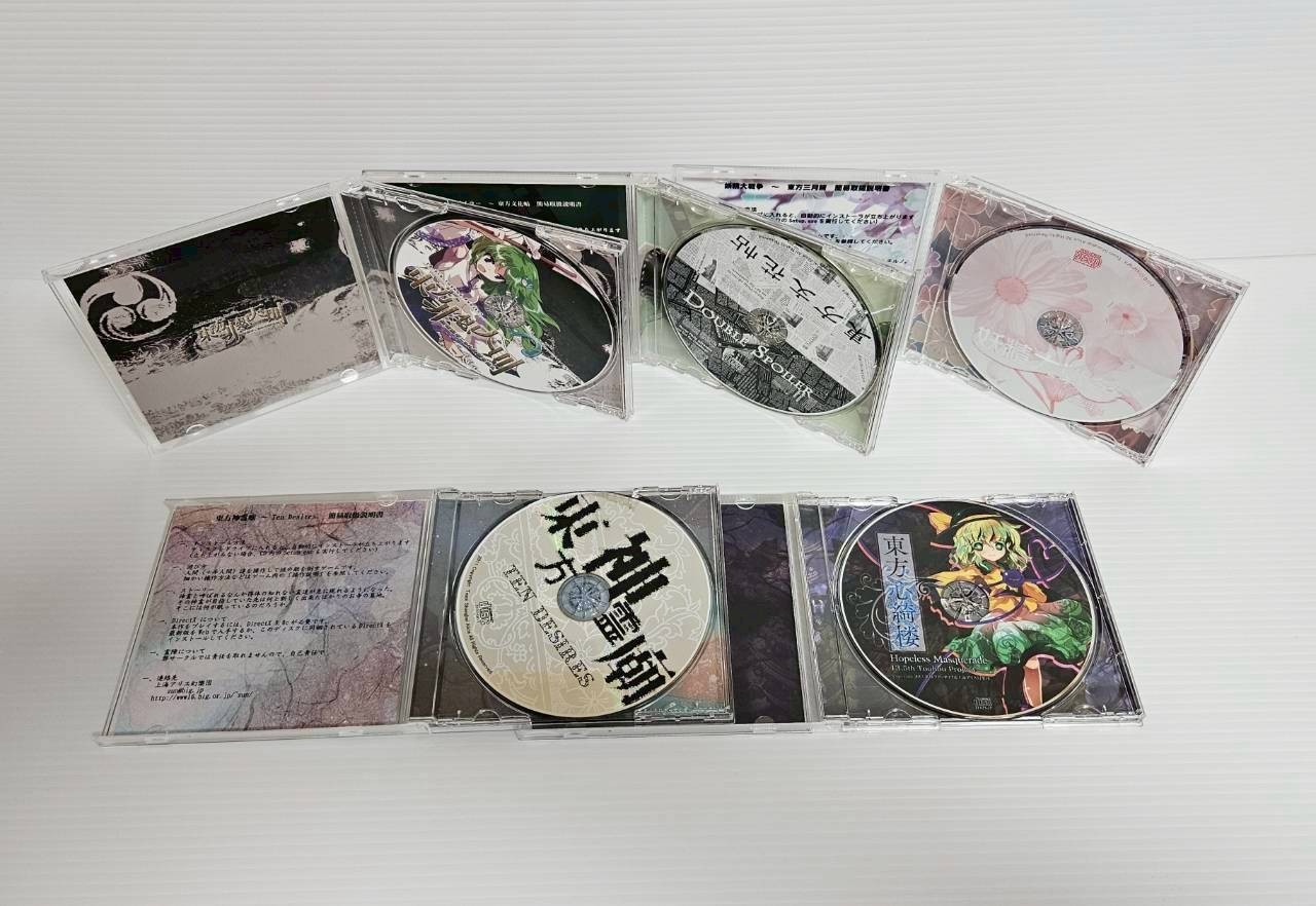 Doujin PC game Touhou Project Official Series 25 games set Toho Dojin Shooting