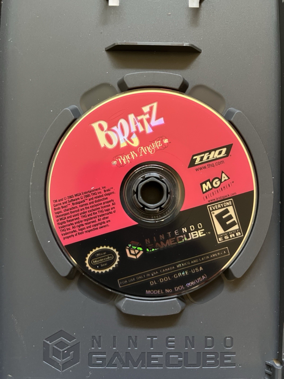 Bratz Rock Angelz Nintendo GameCube Complete CIB Authentic 2005