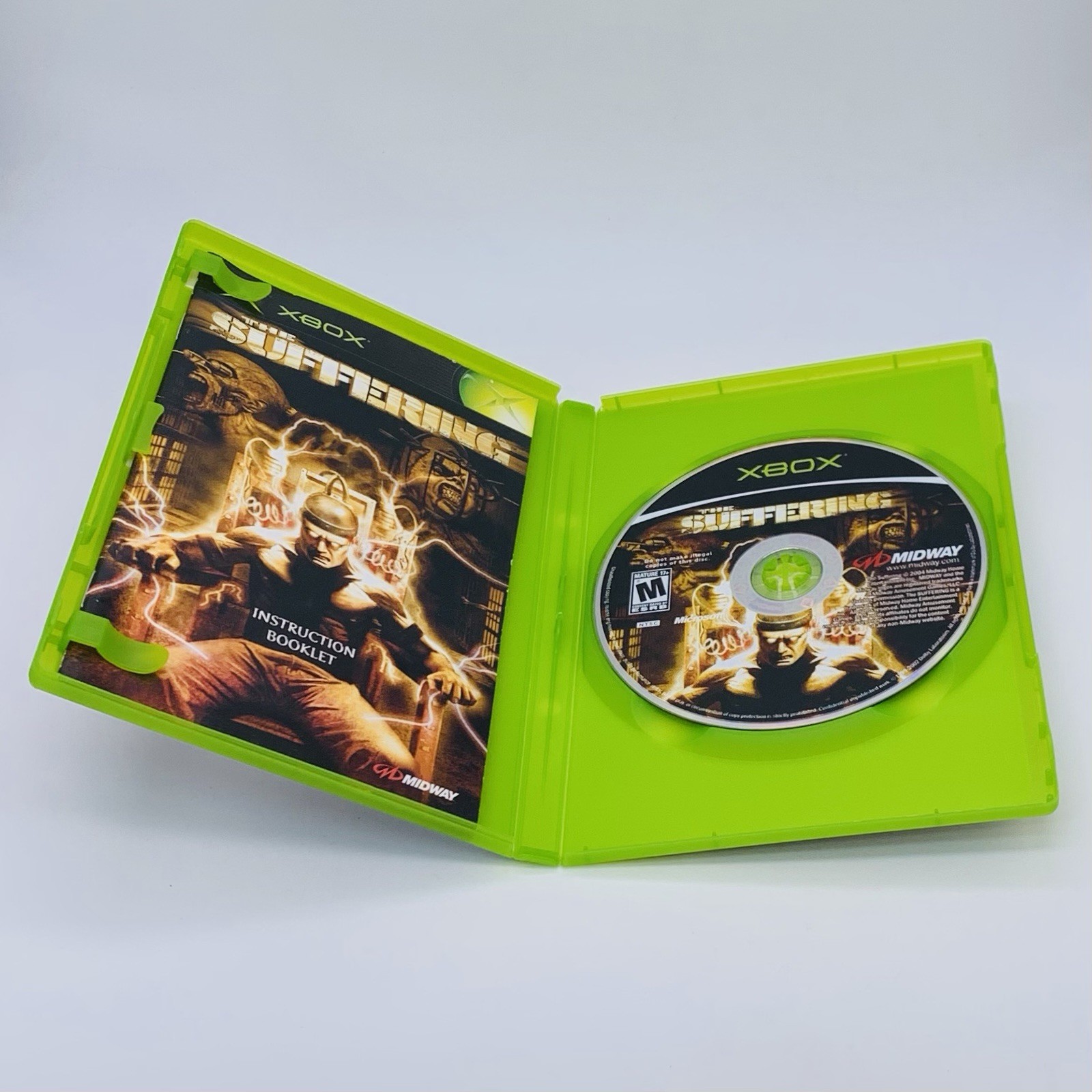The Suffering Microsoft Xbox 2004 – Complete with Manual and Reg Card CIB Tested