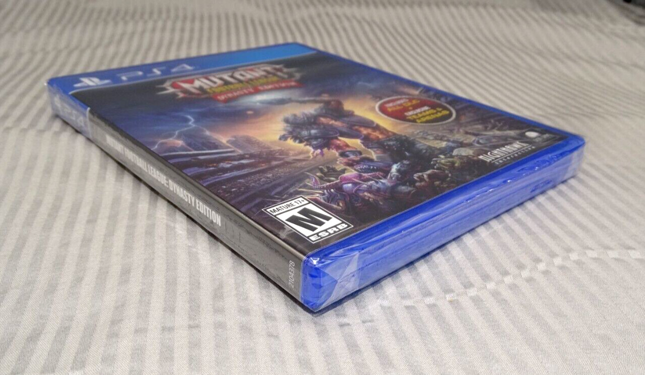 Mutant Football League PS4 Dynasty Edition Playstation 4 **FACTORY SEALED**