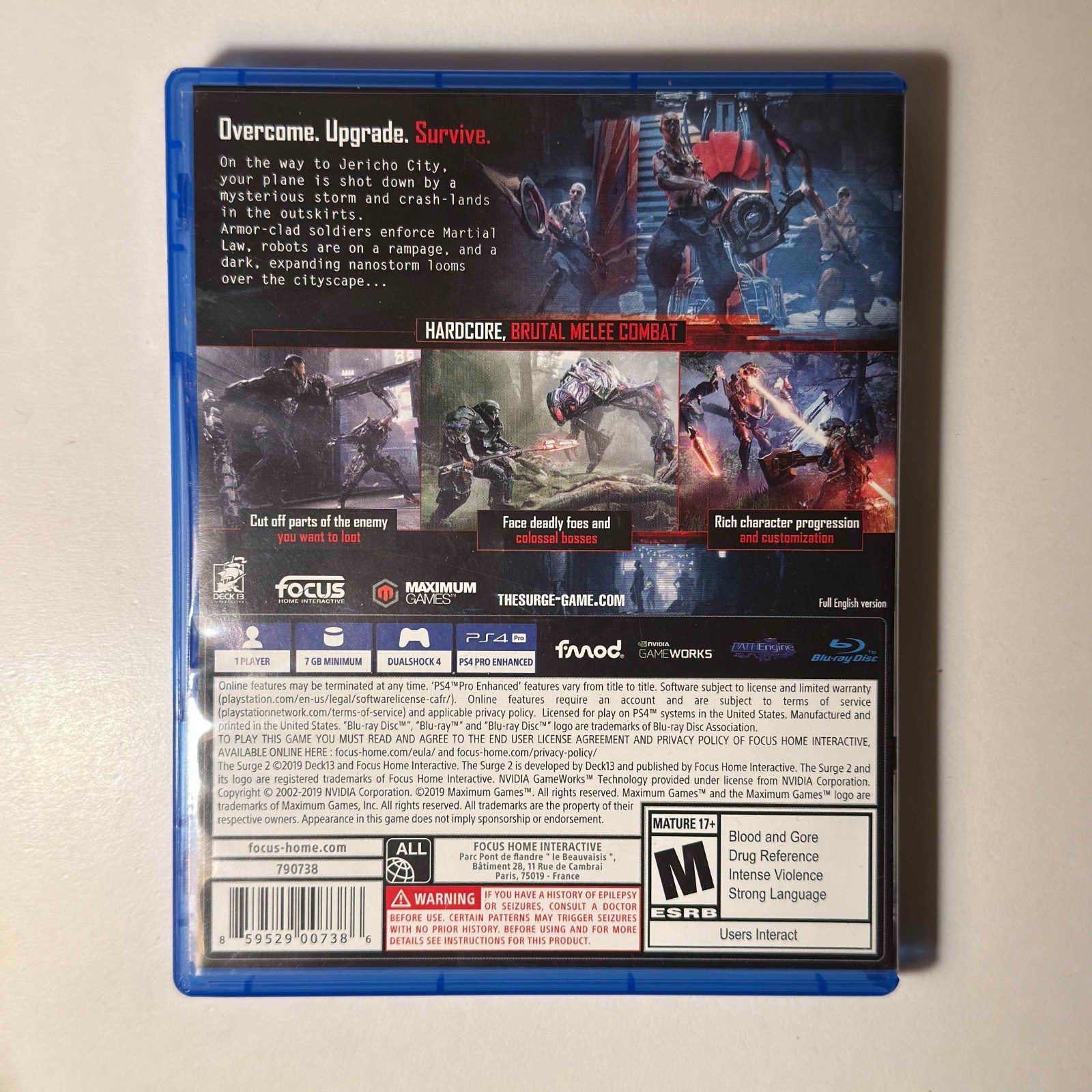 The Surge 2 | PS4 | Lot #3 | PRISTINE | Bundle 3+ Games & Save