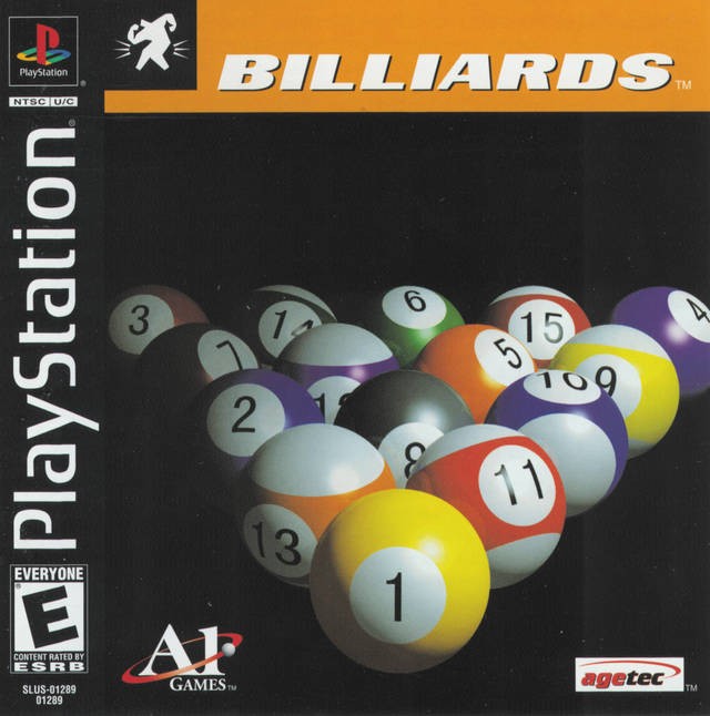 Billiards – PS1 PS2 Complete Playstation Game