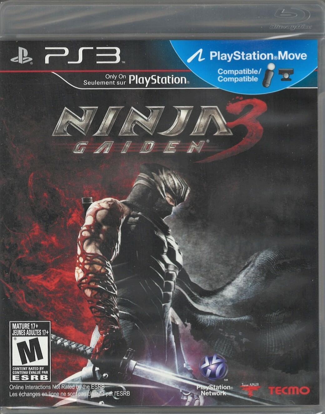 Ninja Gaiden 3 PS3 (Brand New Factory Sealed US Version) Playstation 3