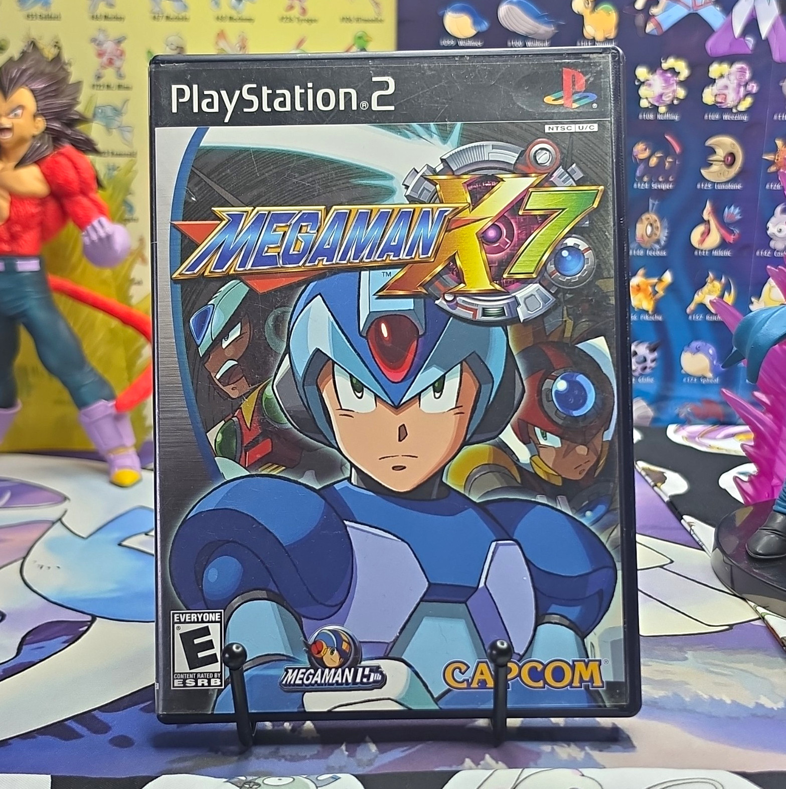 Capcom Mega Man X7 Mega Man X PS2 w/ Disc Case Manual E NTSC-U/C 2003