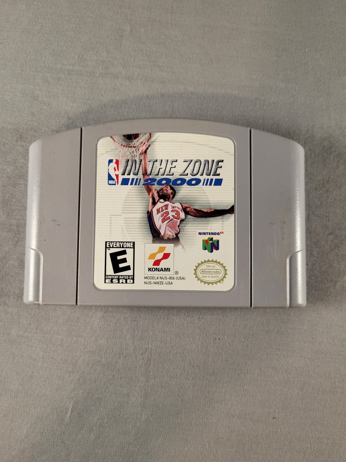 NBA In the Zone 2000, N64, Loose, Authentic!