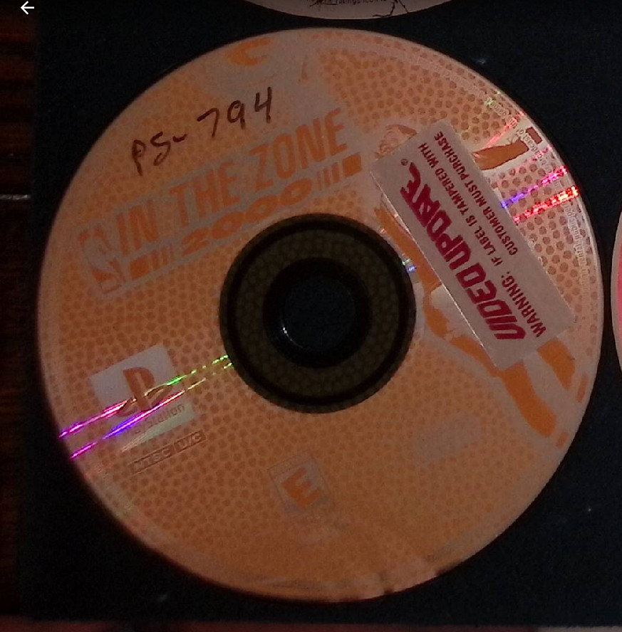 NBA IN THE ZONE 2000 Playstation PSX PS1