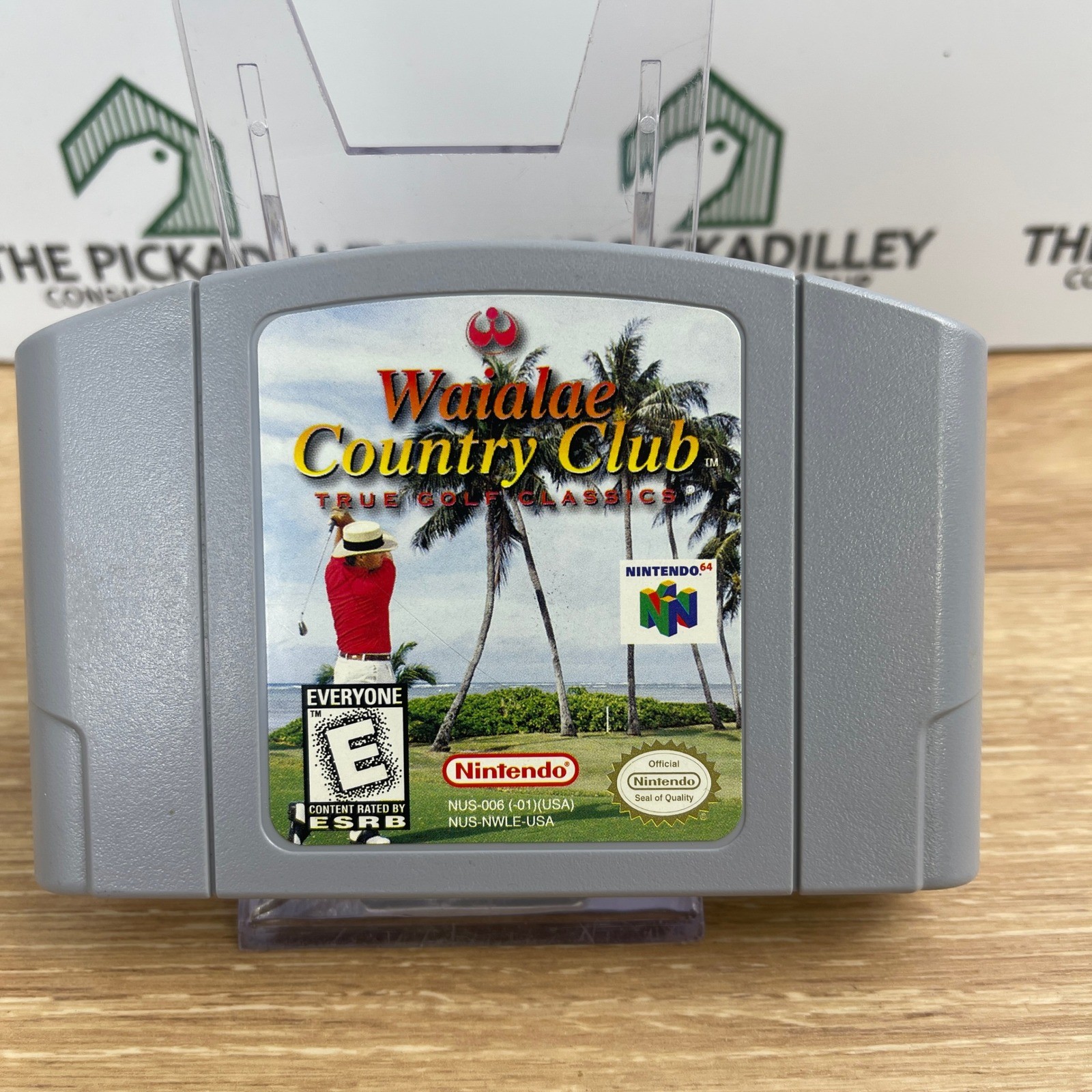 Waialae Country Club True Golf Classics Nintendo 64 N64 Game Cartridge NUS-006