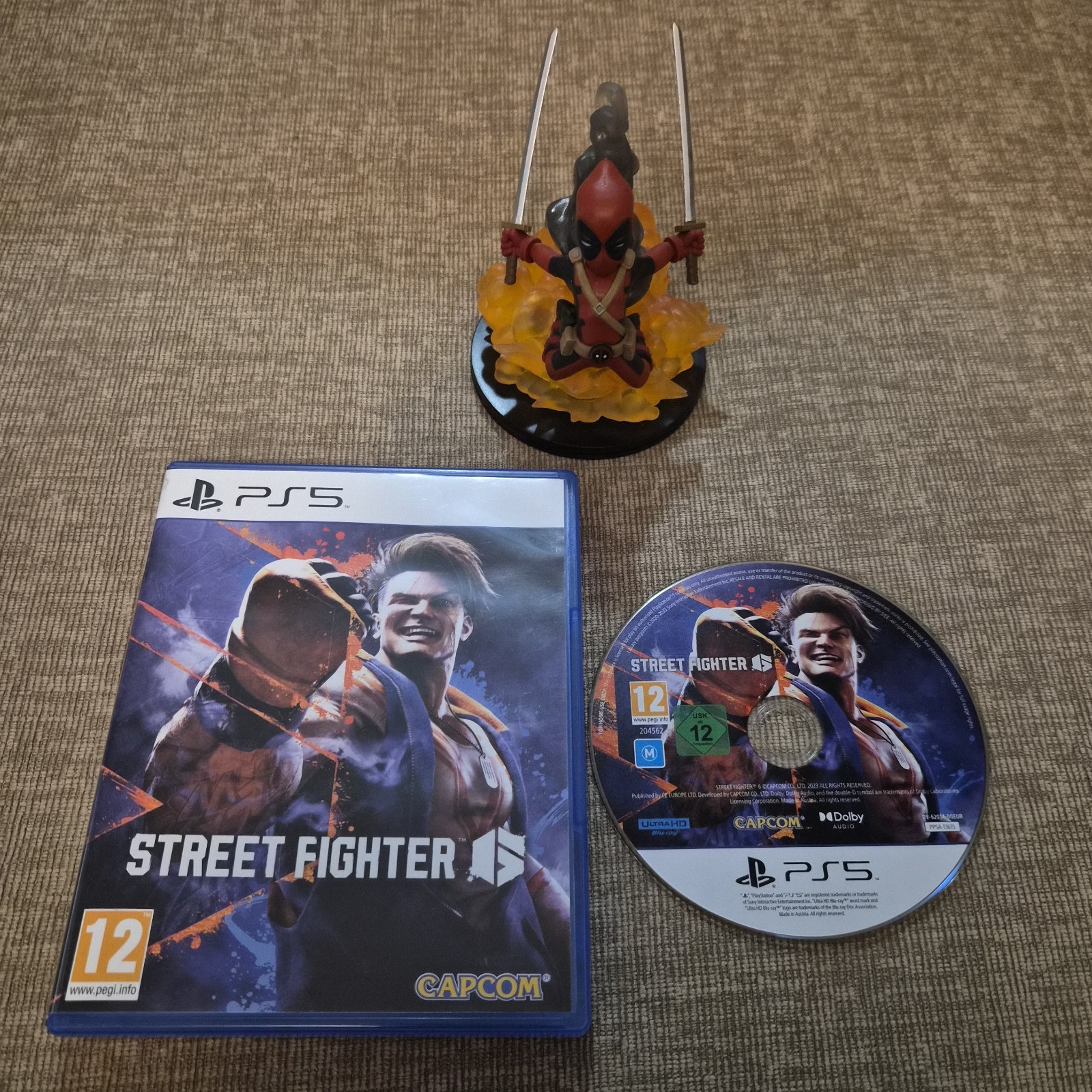 Street Fighter 6 (Sony PlayStation 5 PS5, 2023) PS5 DISC AND CASE READY TO SHIP