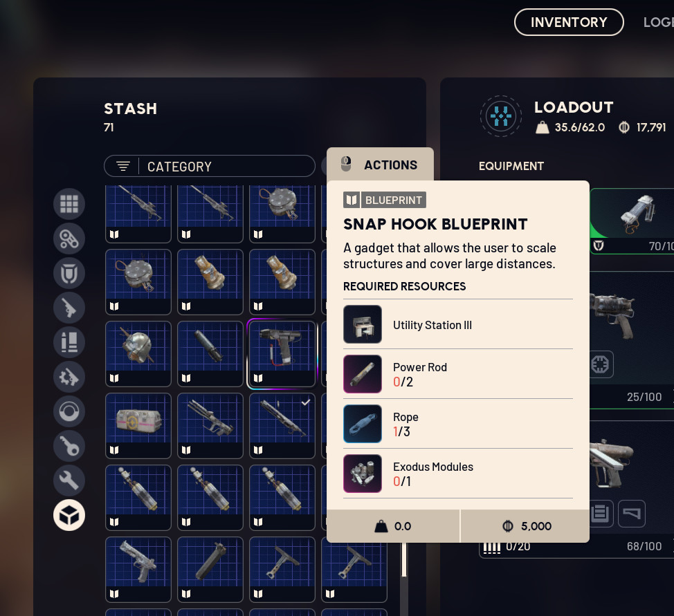 Snap Hook Blueprint – ARC Raiders | PS5 / Xbox / PC